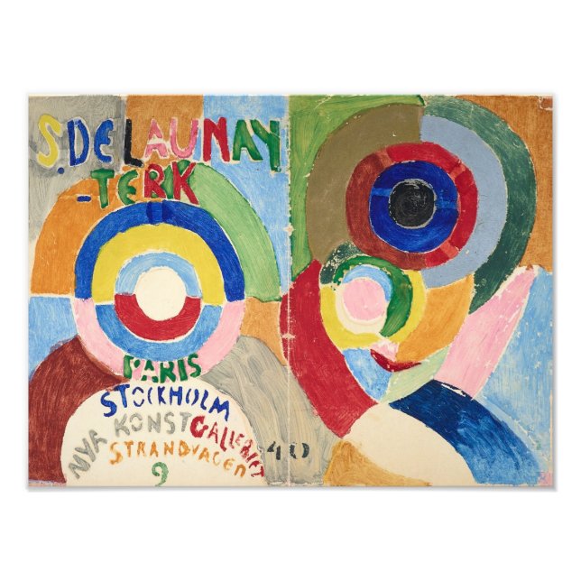 Self Portrait Cover | Sonia Delaunay-Terk | Photo Print (Front)