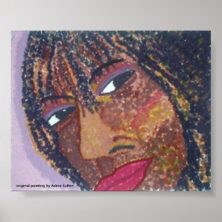 "Self Portrait - Digitally Restored Poster