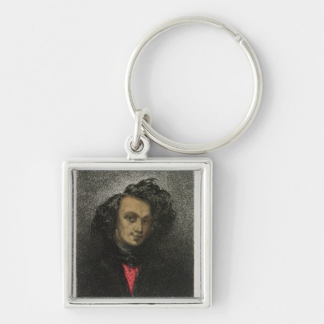 Self portrait, dressed for 'Hernani' Keychain (Front)