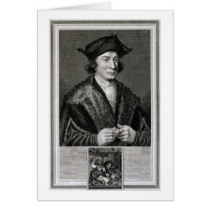 Self Portrait, engraved by J. Corner (engraving)