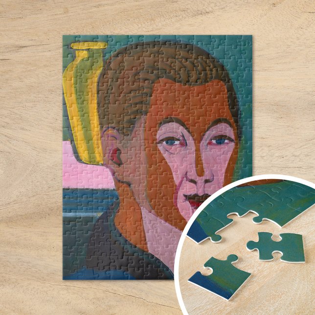 Self Portrait | Ernst Ludwig Kirchner Jigsaw Puzzle (Creator Uploaded)