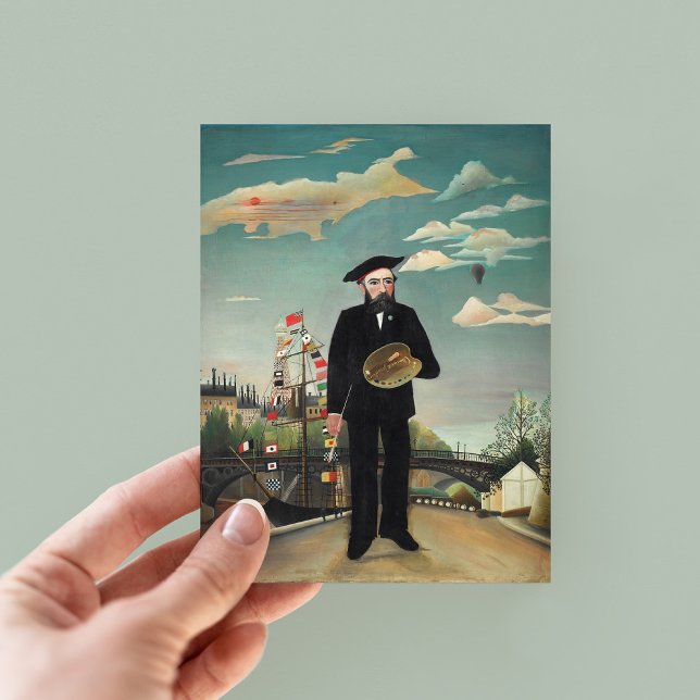 Self Portrait | Henri Rousseau Postcard (Creator Uploaded)