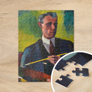 Self Portrait Henry Lyman Saÿen Jigsaw Puzzle