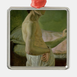 Self Portrait in front of the Easel, c.1828 Metal Ornament