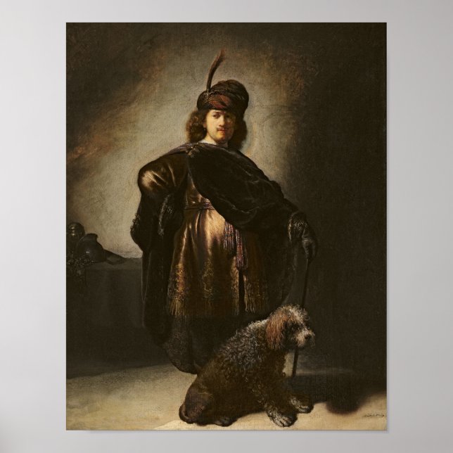 Self Portrait in Oriental Costume, 1631 Poster (Front)