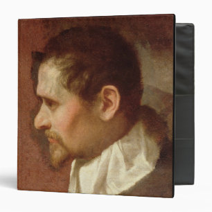 Self Portrait in Profile (oil on canvas) Binder