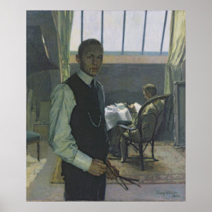 Self Portrait in the Studio, 1904 Poster