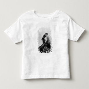 Self portrait leaning on a stone sill, 1639 toddler t-shirt