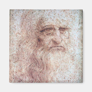 Self Portrait, Leonardo da Vinci Magnet
