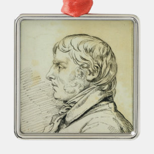Self Portrait Metal Ornament