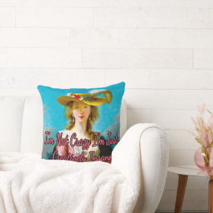 Self Portrait of Elisabeth Louise Vigee Le Brun Throw Pillow