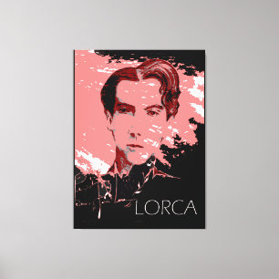 Self-Portrait of Garcia Lorca  Canvas Print