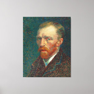 Self Portrait of Vincent Van Gogh (1887) Canvas Print