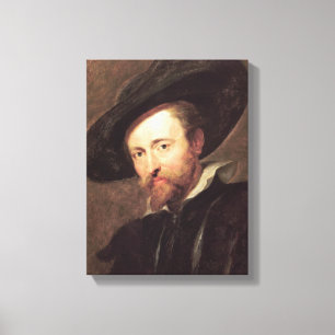 Self Portrait  Peter Paul Rubens oil painting Canvas Print