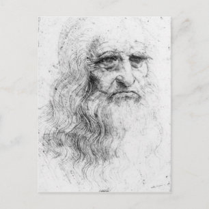 Self portrait postcard