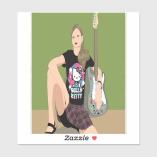 Self-Portrait Sticker