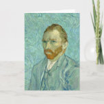 Self-Portrait | Vincent Van Gogh Card<br><div class="desc">Self-Portrait (1889) by Dutch post-impressionist artist Vincent Van Gogh. Van Gogh often used himself as a model for practicing figure painting. This was the last of his many self-portraits,  painted only months before his death. 

Use the design tools to add custom text or personalize the image.</div>