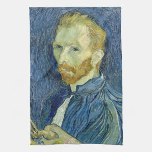 Self-Portrait   Vincent van Gogh Kitchen Towel