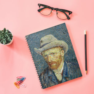 Self-Portrait Vincent van Gogh Notebook