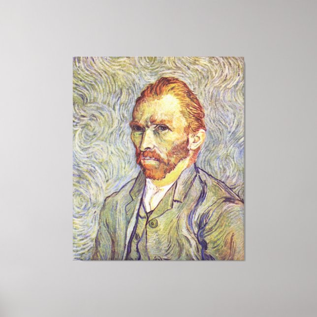   Self-portrait Vincent Willem van Gogh Canvas Print (Front)