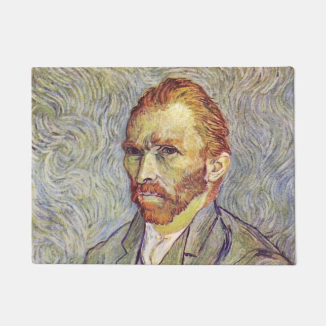   Self-portrait Vincent Willem van Gogh      Doormat (Front)