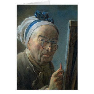 Self Portrait with an Easel, c.1775-79