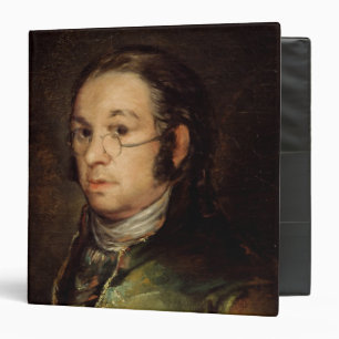 Self Portrait with Glasses, 1788-98 Binder
