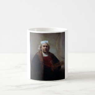 Self-Portrait with Two Circles, Rembrandt Coffee Mug