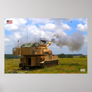 SELF-PROPELLED HOWITZER – M109 Paladin Poster