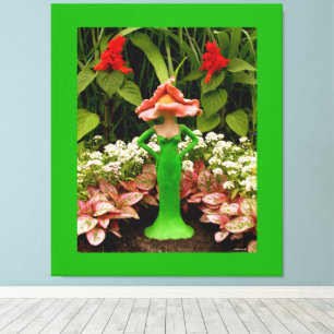 Self-Sufficient Garden - Canvas Print