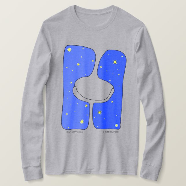 Self - Supporting - Wearable Art T-Shirt (Design Front)