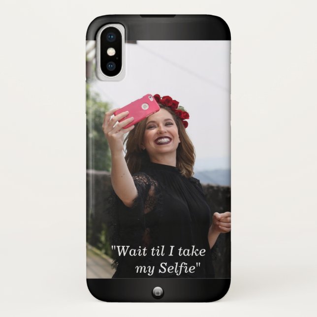 Selfie coque iphone photo (Dos)