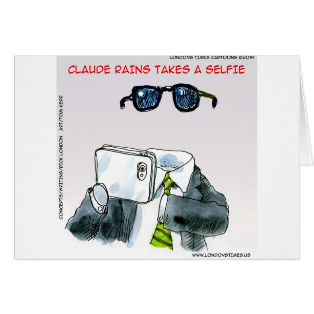 Selfie Invisible Funny (Devant horizontal)