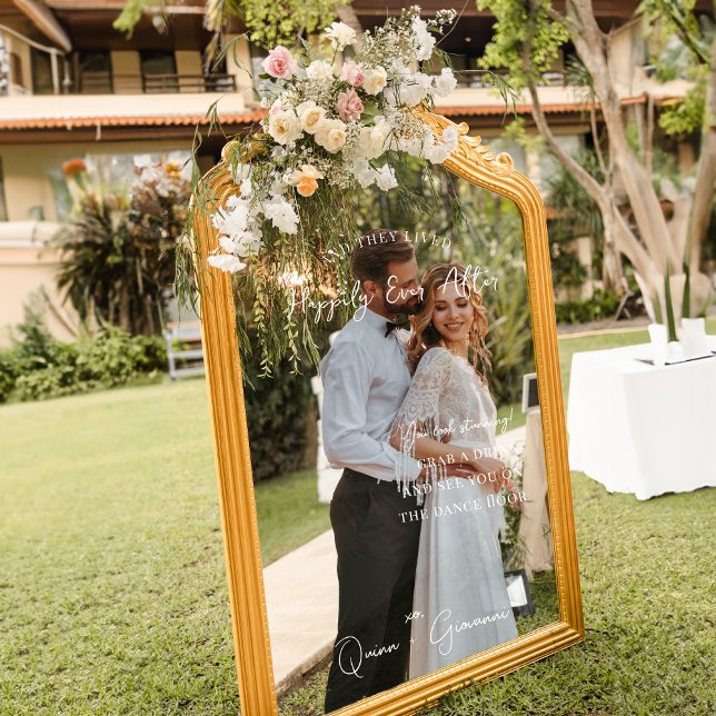 Selfie Mirror | Wedding Welcome Sign Decal (Creator Uploaded)