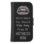SELFIE-OHOLIC Black Onyx Iphone5/5s Wallet Case