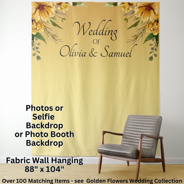 Selfie or Photo-Booth Backdrop Fabric Wall-hanging Tapestry (Creator Uploaded)
