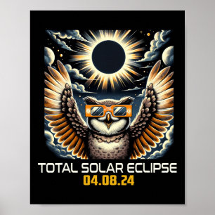 Selfie Solar Eclipse Solar Eclipse 2024 Totality  Poster