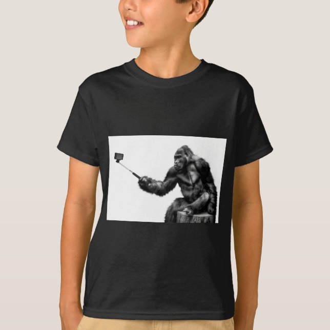 selfie stick T-Shirt (Front)