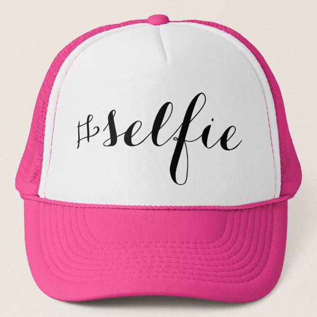#selfie trucker hat (Front)