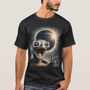 Selfie Turtle Kids Mens Solar Eclipse T-Shirt