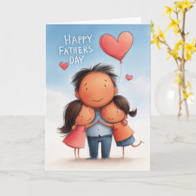 Selfless Love Father’s Day Card (Yellow Flower)