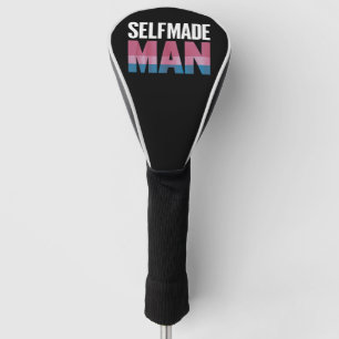 Selfmade Man Transgender Trans Pride Flag Transsex Golf Head Cover