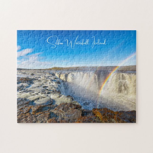 Selfoss Waterfall, Iceland Jigsaw Puzzle (Horizontal)