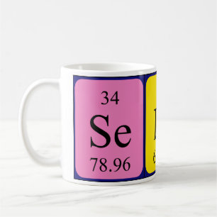 Selina periodic table name mug