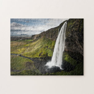 Seljalandsfoss Waterfall   Iceland Jigsaw Puzzle