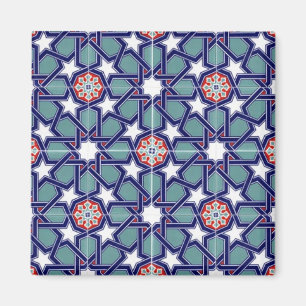 Seljuk Empire Tile Pattern Magnet