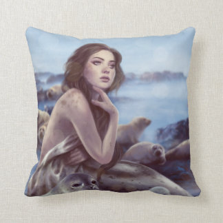 Selkie Throw Pillow