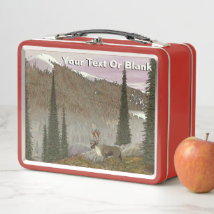 Selkirk Caribou Metal Lunch Box