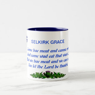 Selkirk Grace Mug