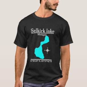 Selkirk lake Michigan Long Sleeve T Shirt